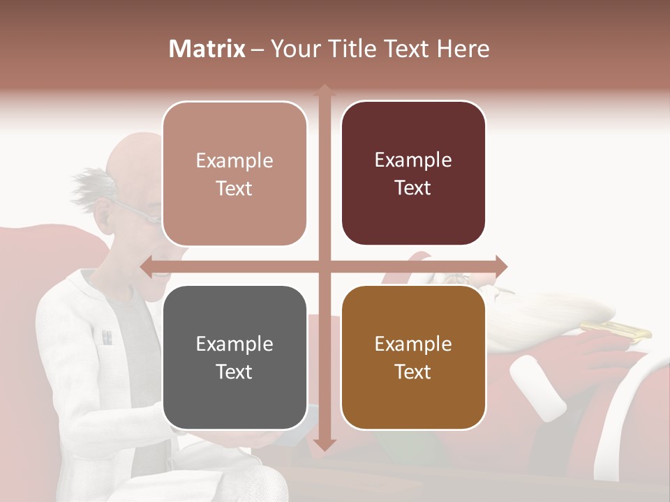 Depression Care Lounge PowerPoint Template