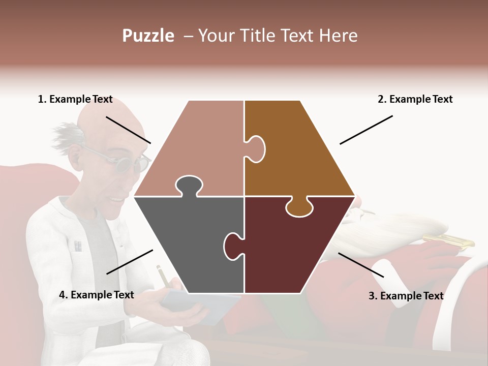 Depression Care Lounge PowerPoint Template