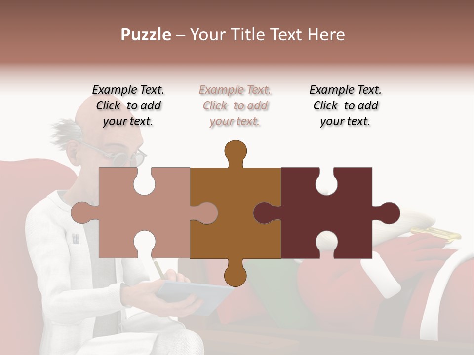 Depression Care Lounge PowerPoint Template