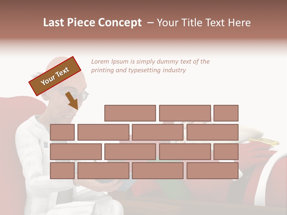 Depression Care Lounge PowerPoint Template