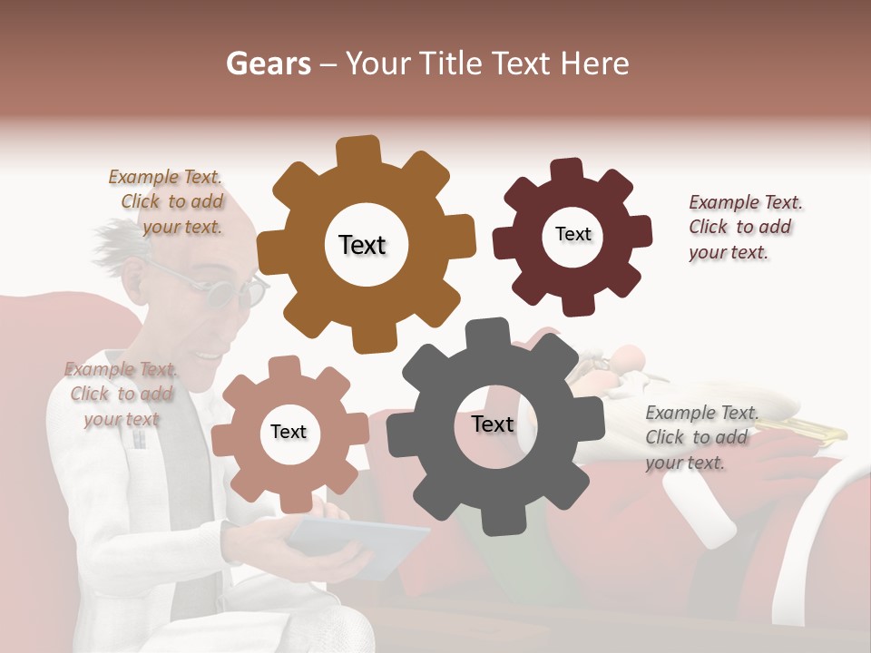 Depression Care Lounge PowerPoint Template