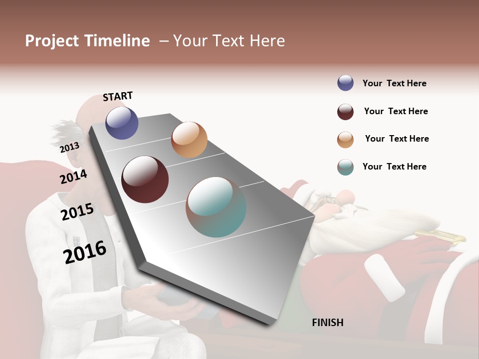 Depression Care Lounge PowerPoint Template