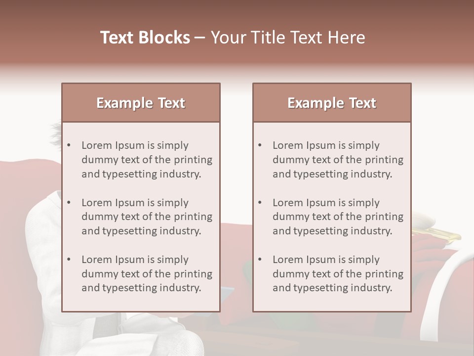 Depression Care Lounge PowerPoint Template