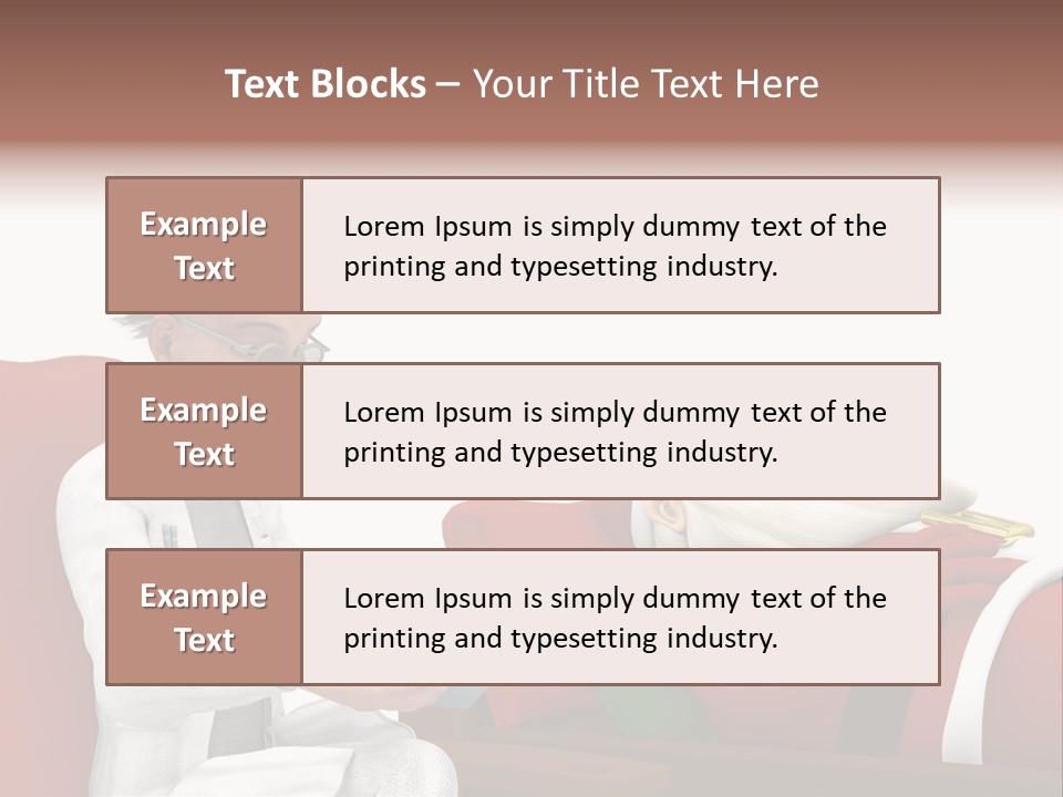 Depression Care Lounge PowerPoint Template