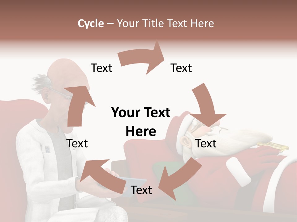 Depression Care Lounge PowerPoint Template