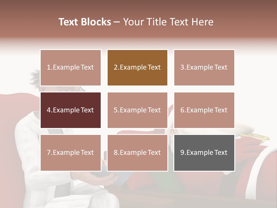 Depression Care Lounge PowerPoint Template