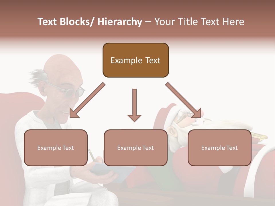 Depression Care Lounge PowerPoint Template
