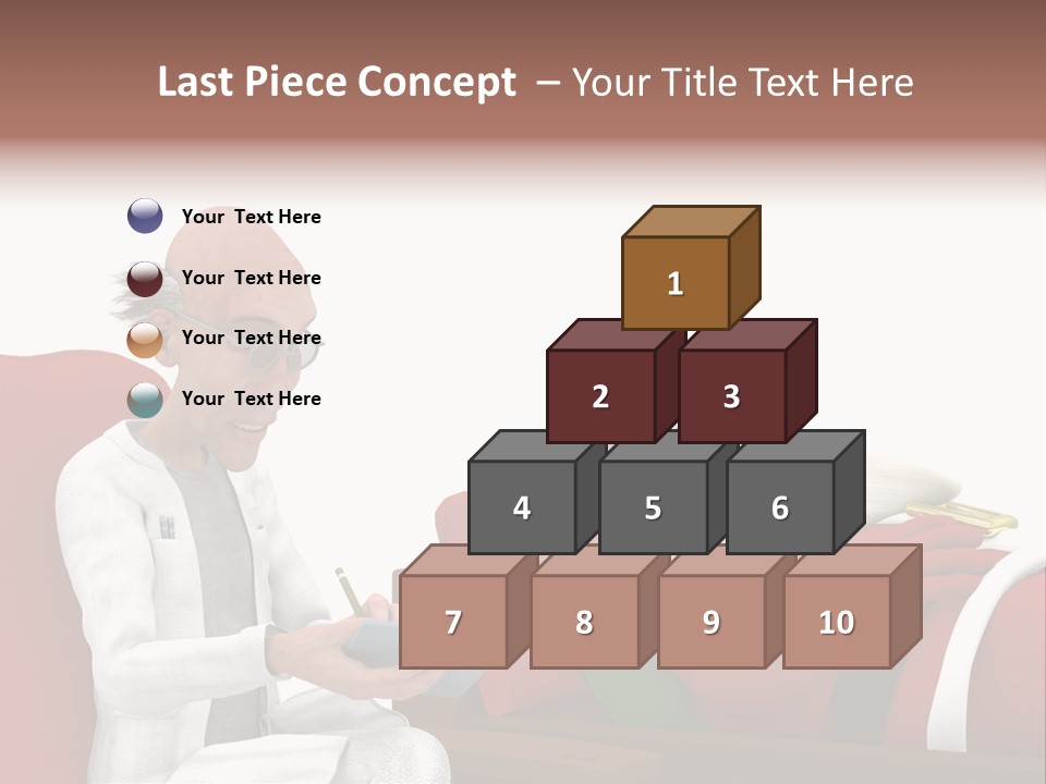 Depression Care Lounge PowerPoint Template