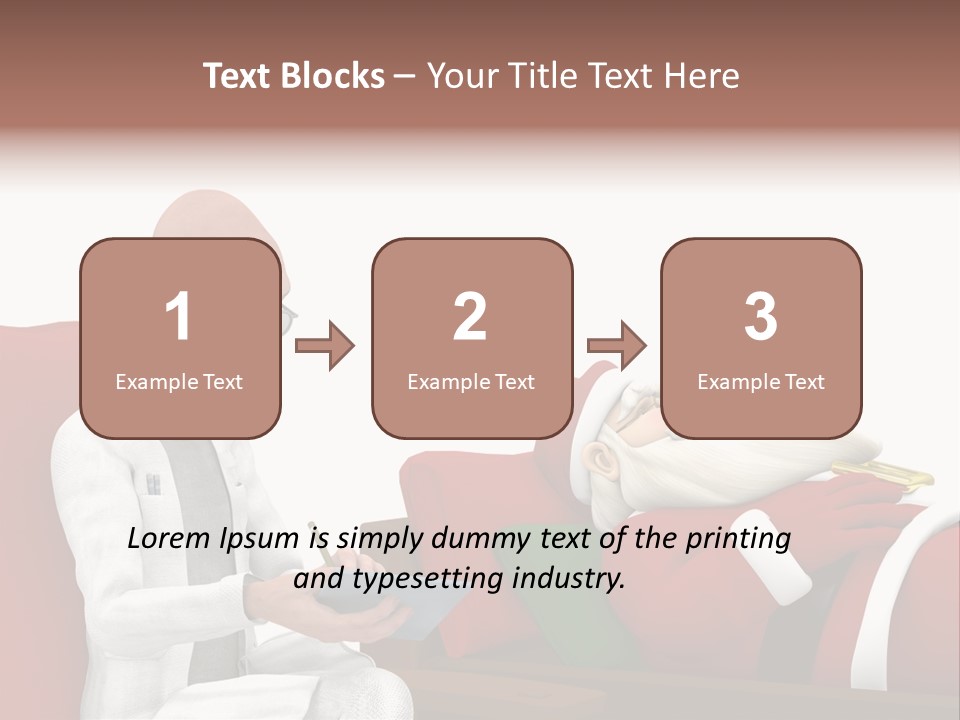 Depression Care Lounge PowerPoint Template