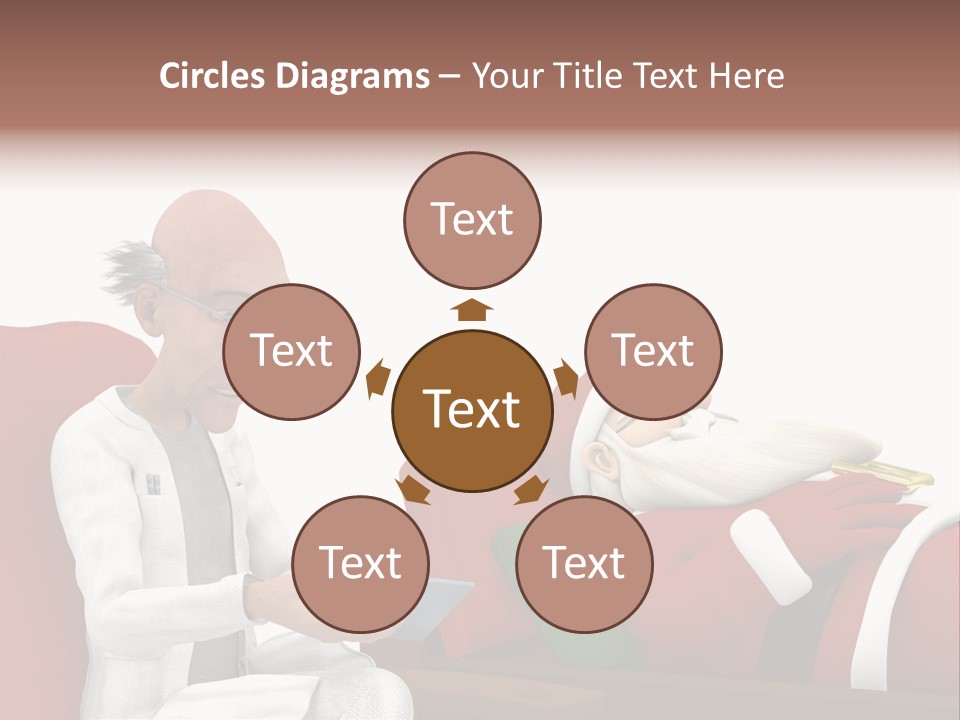 Depression Care Lounge PowerPoint Template