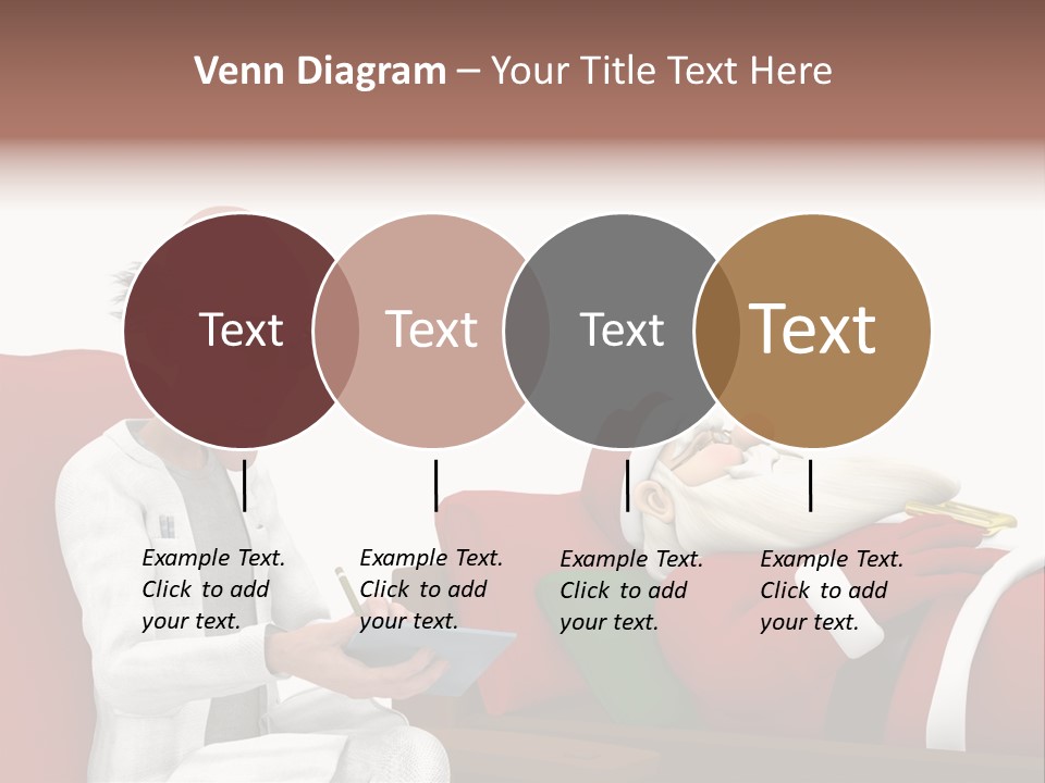 Depression Care Lounge PowerPoint Template