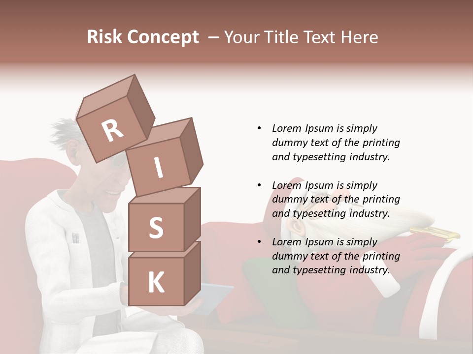 Depression Care Lounge PowerPoint Template