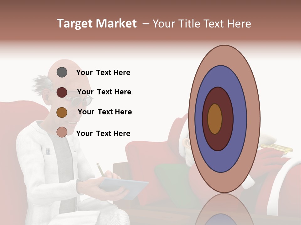 Depression Care Lounge PowerPoint Template