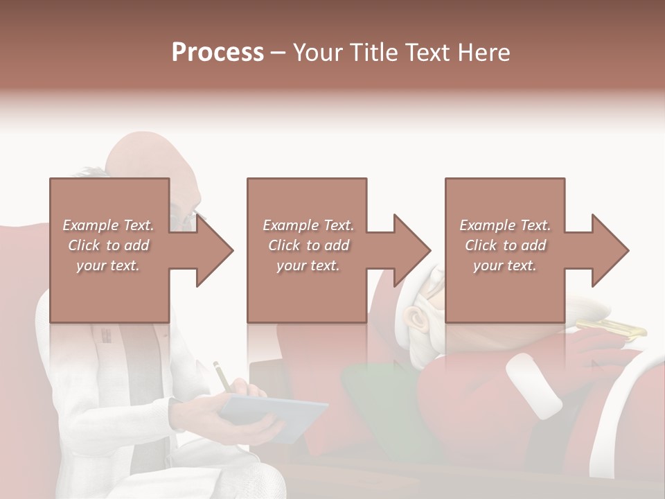 Depression Care Lounge PowerPoint Template
