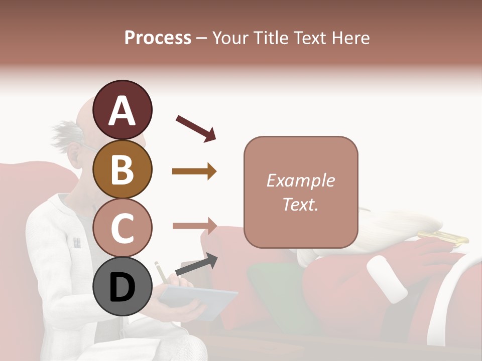 Depression Care Lounge PowerPoint Template