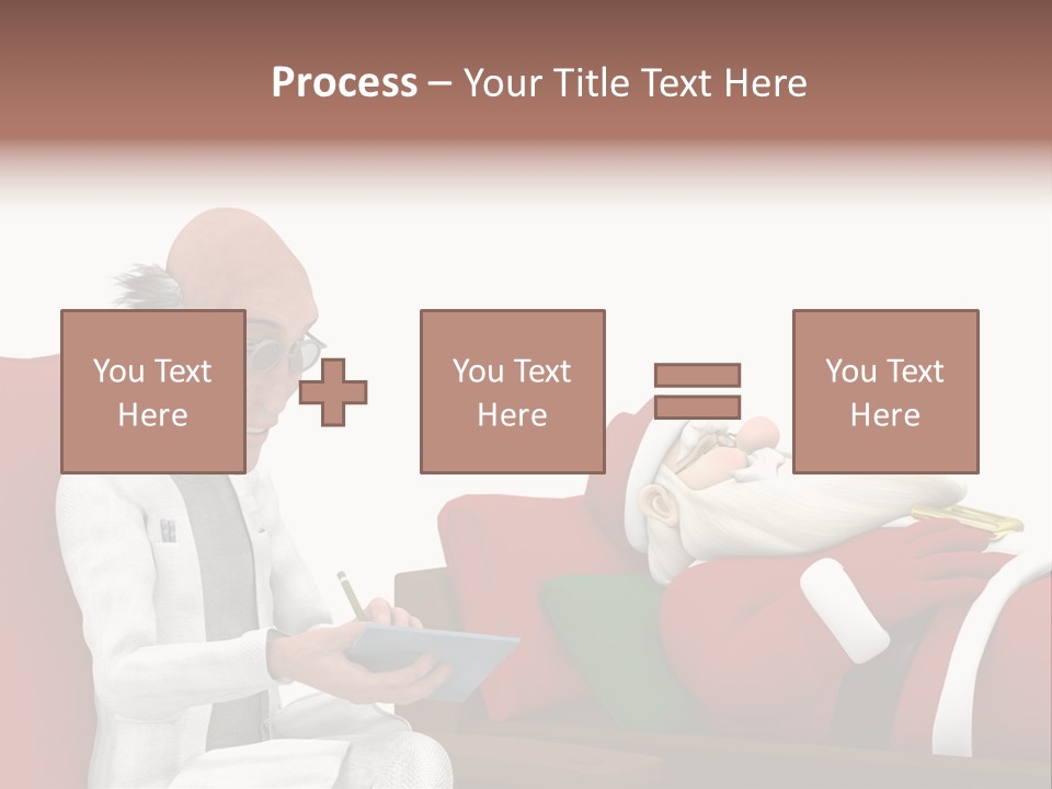 Depression Care Lounge PowerPoint Template