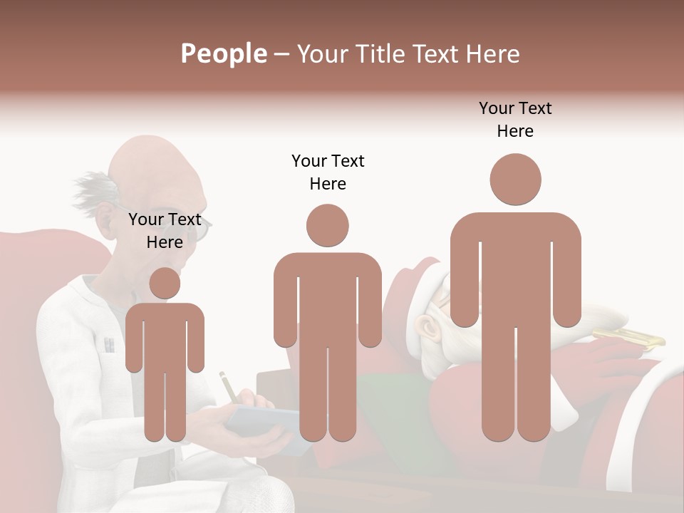 Depression Care Lounge PowerPoint Template