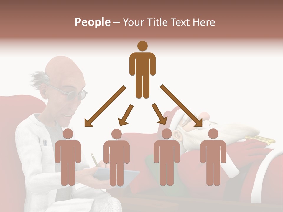 Depression Care Lounge PowerPoint Template