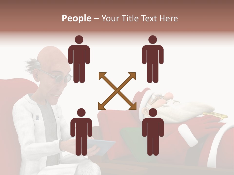 Depression Care Lounge PowerPoint Template