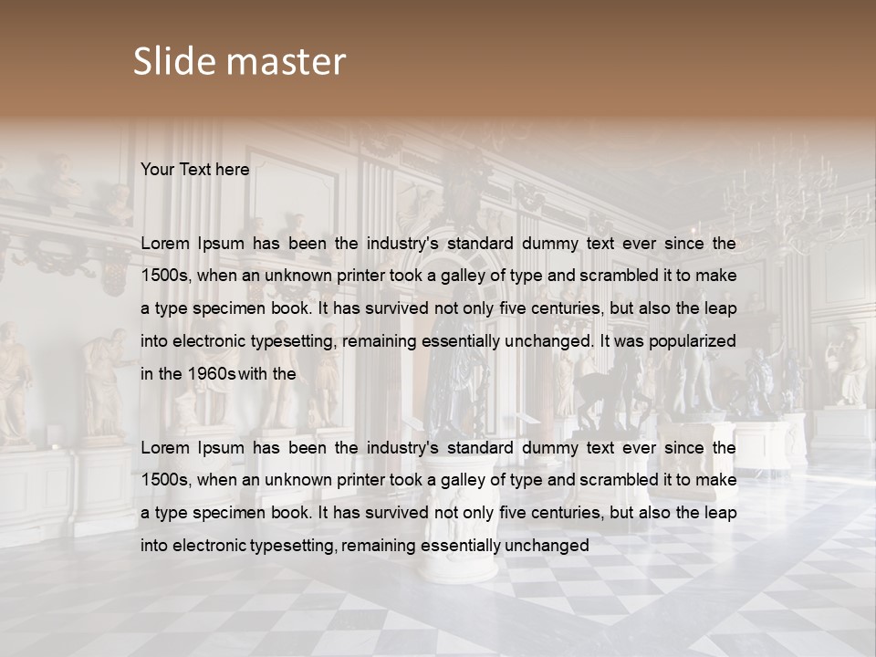 Michelangelo Marcus Castor PowerPoint Template