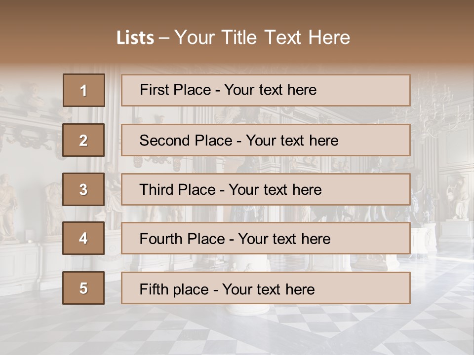 Michelangelo Marcus Castor PowerPoint Template