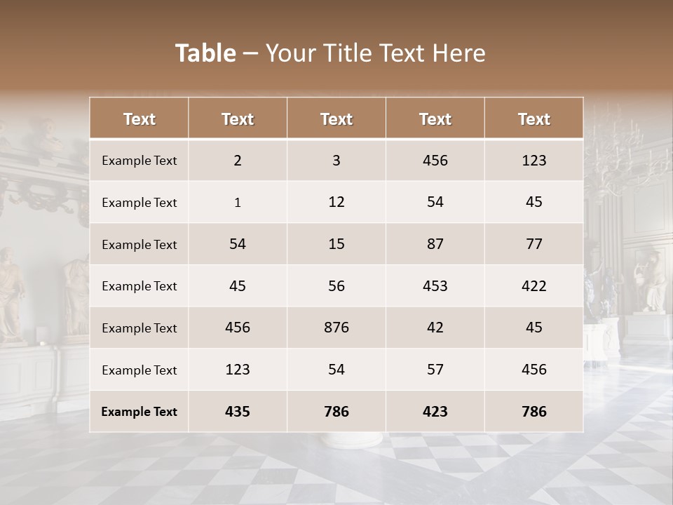 Michelangelo Marcus Castor PowerPoint Template