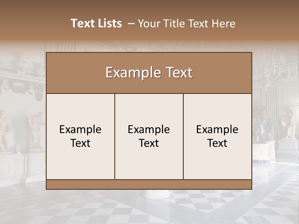 Michelangelo Marcus Castor PowerPoint Template