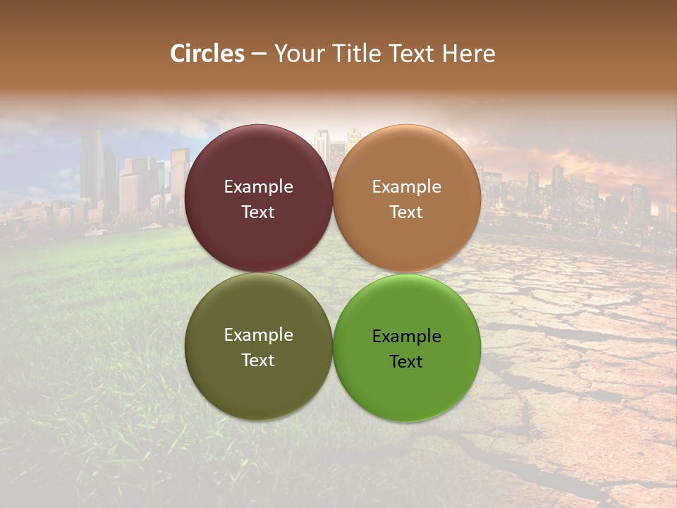 Urban Horizon Environment PowerPoint Template