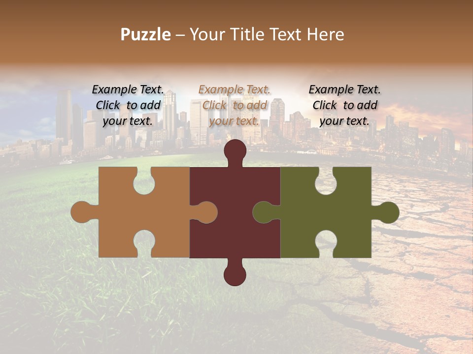 Urban Horizon Environment PowerPoint Template