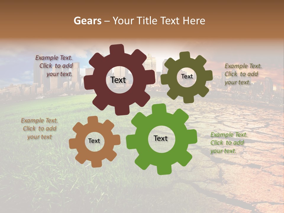 Urban Horizon Environment PowerPoint Template