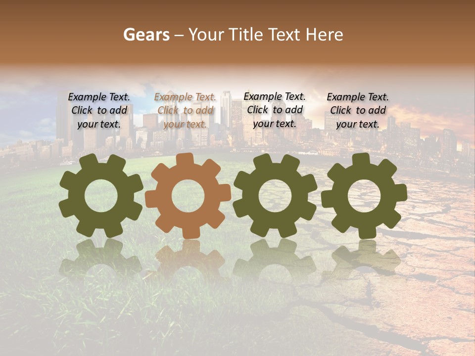 Urban Horizon Environment PowerPoint Template