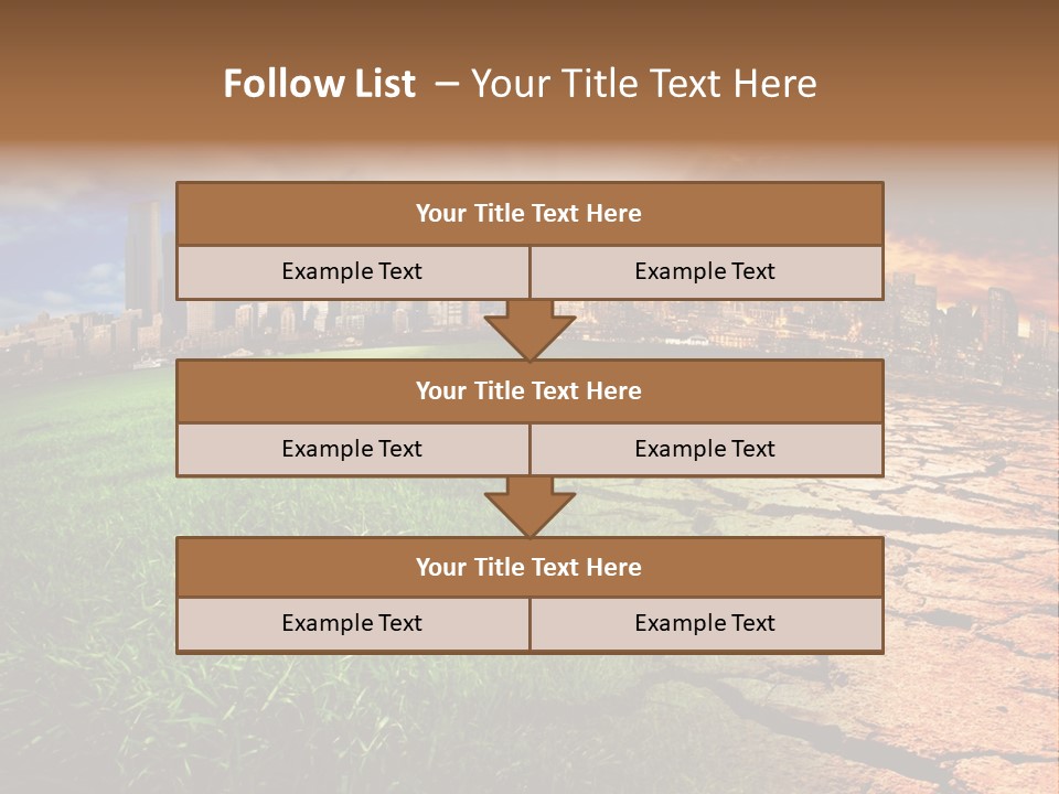 Urban Horizon Environment PowerPoint Template