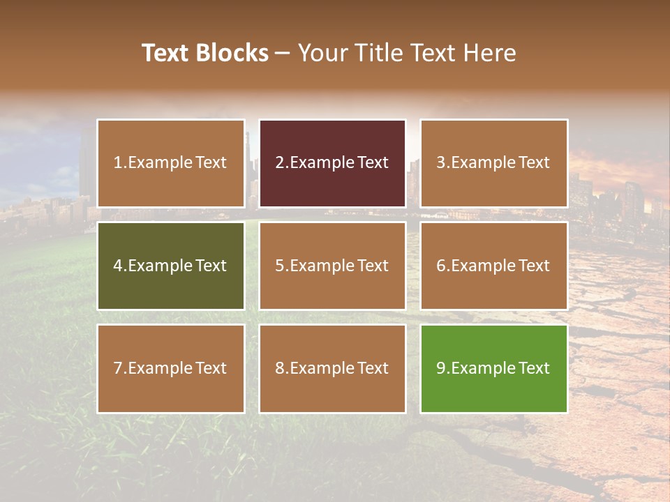 Urban Horizon Environment PowerPoint Template