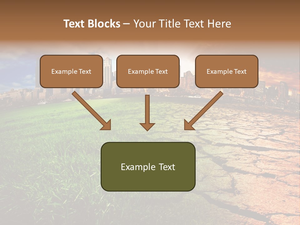 Urban Horizon Environment PowerPoint Template