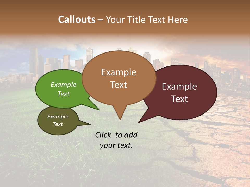 Urban Horizon Environment PowerPoint Template