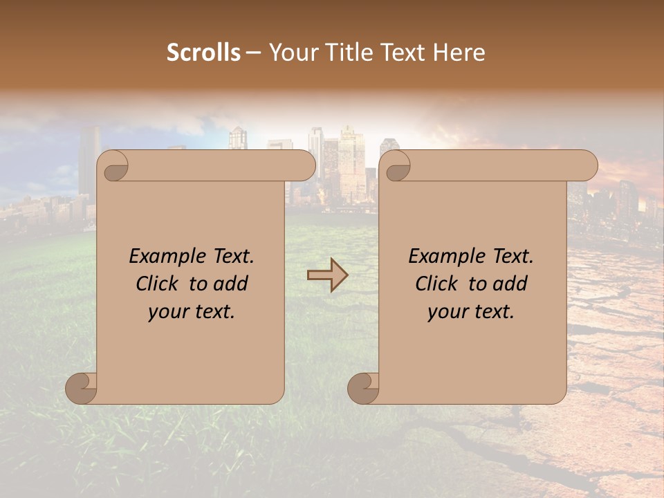 Urban Horizon Environment PowerPoint Template