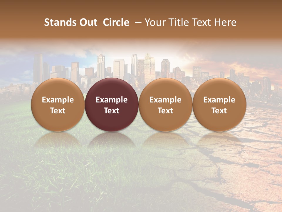 Urban Horizon Environment PowerPoint Template
