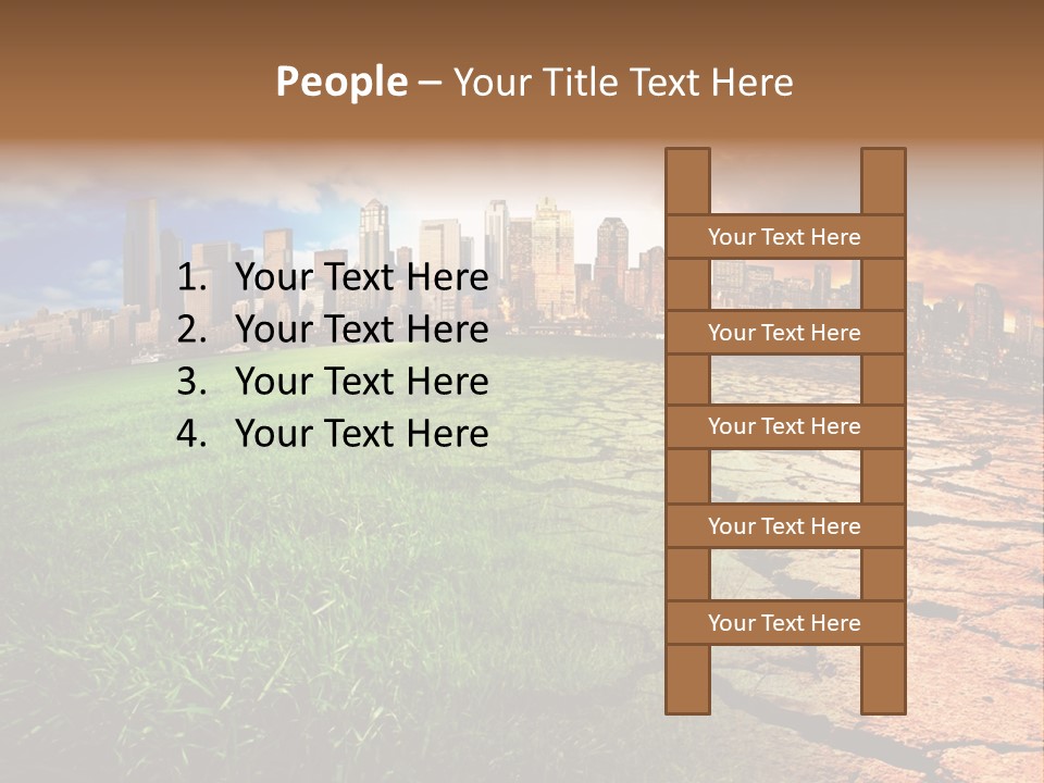 Urban Horizon Environment PowerPoint Template