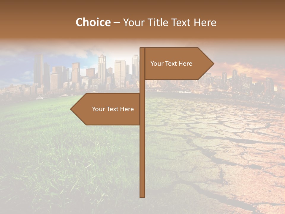 Urban Horizon Environment PowerPoint Template