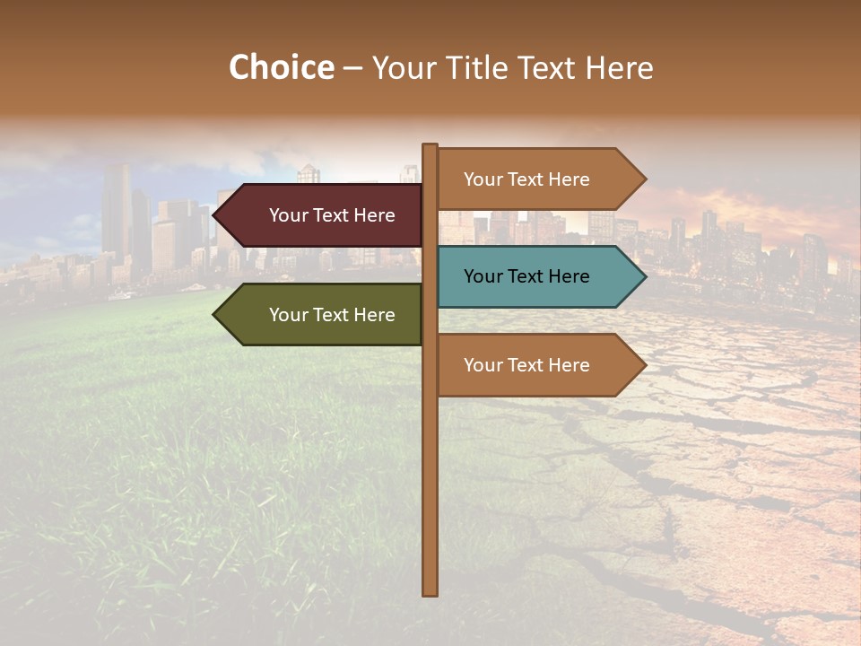 Urban Horizon Environment PowerPoint Template