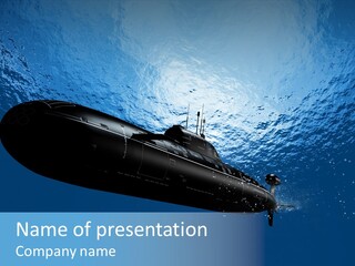 Wallpaper Ship Illustration PowerPoint Template