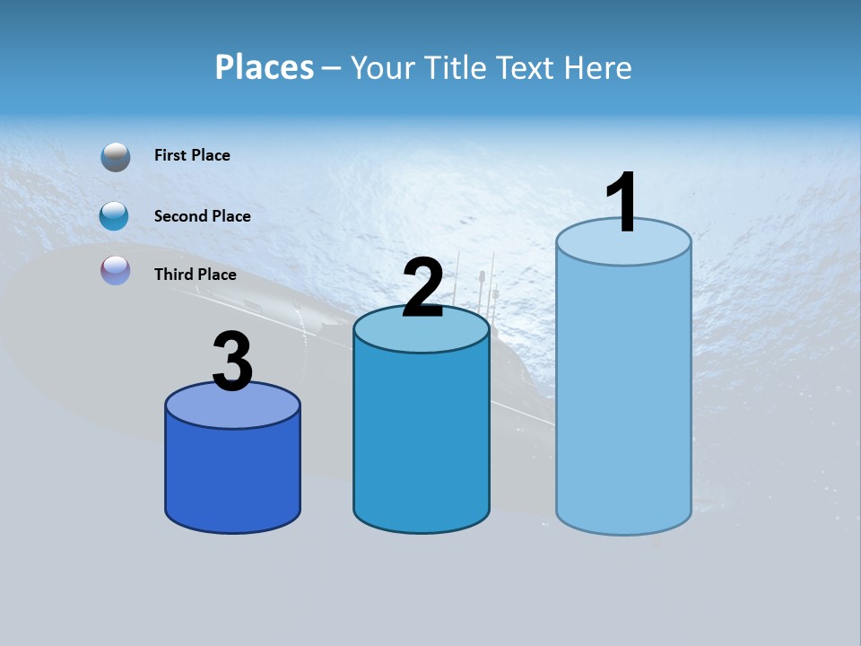 Wallpaper Ship Illustration PowerPoint Template