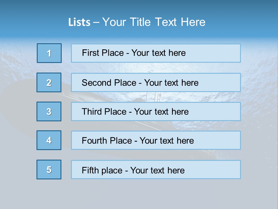 Wallpaper Ship Illustration PowerPoint Template