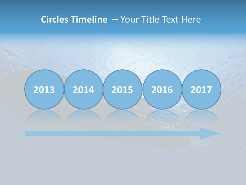 Wallpaper Ship Illustration PowerPoint Template