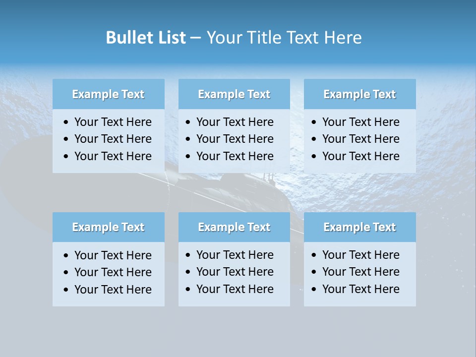 Wallpaper Ship Illustration PowerPoint Template