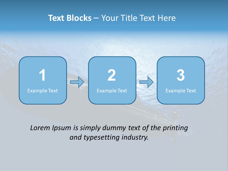Wallpaper Ship Illustration PowerPoint Template