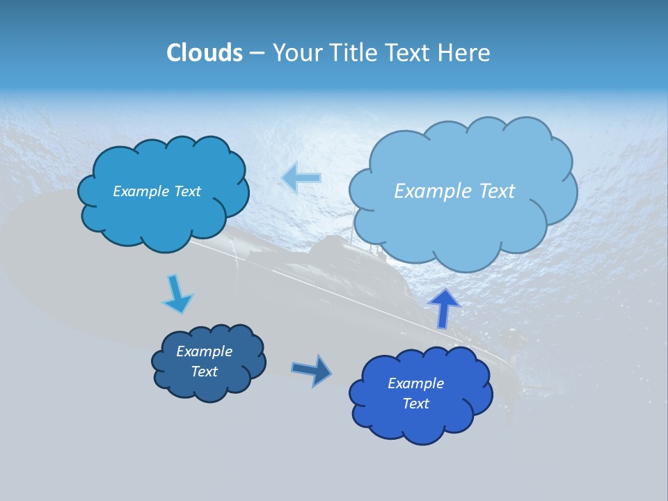 Wallpaper Ship Illustration PowerPoint Template