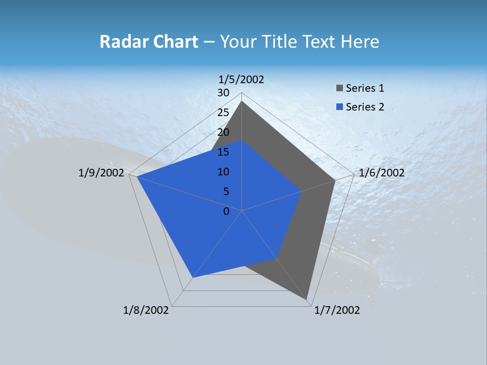 Wallpaper Ship Illustration PowerPoint Template