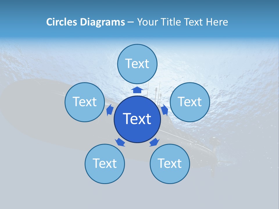 Wallpaper Ship Illustration PowerPoint Template