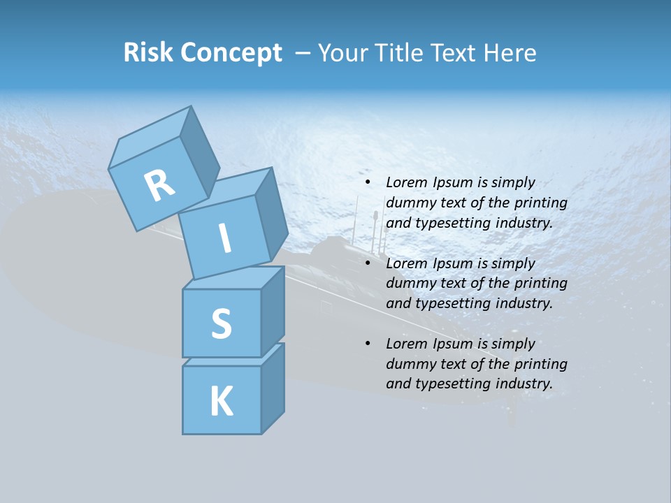 Wallpaper Ship Illustration PowerPoint Template